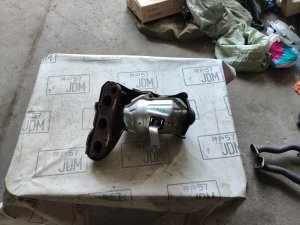 Катализатор 1 NISSAN NOTE