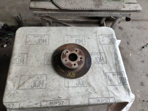 Задний правый тормозной диск HONDA ACCORD
