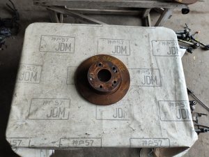 Тормозной диск задний правый HONDA ACCORD