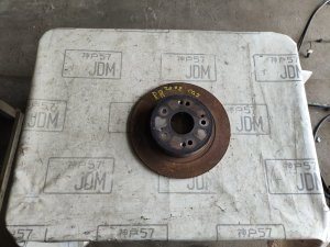 Задний правый тормозной диск HONDA ACCORD